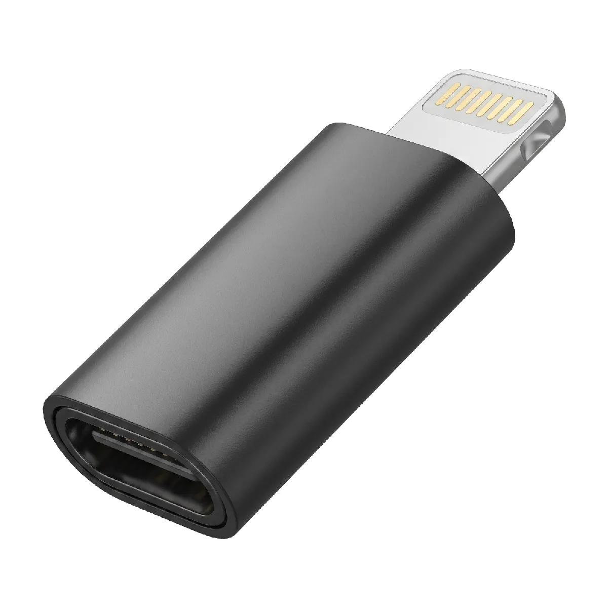 Bluestar Noir Blue Star Adaptateur Convertisseur Usb-C Vers Lightning Pour Iphone Et Ipad