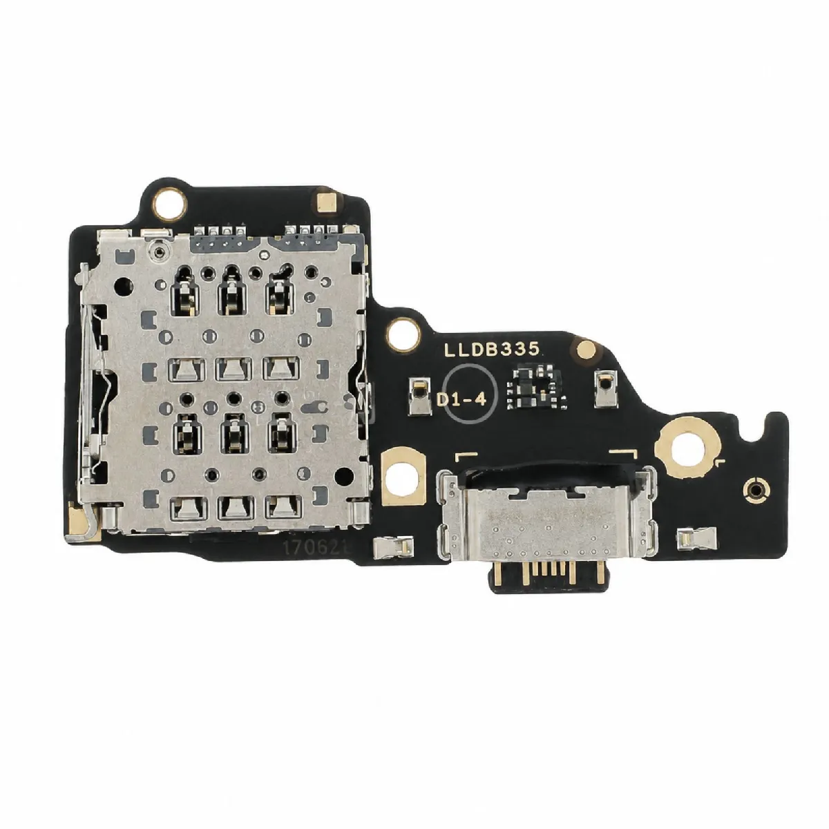 Avizar Noir Clappio Connecteur De Charge Usb-C Et Lecteur Sim Pour Redmi Note 13 4G