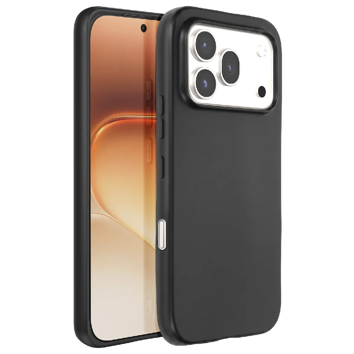 Avizar Noir Coque Pour Honor 600 / 600 Pro Finition Mate En Silicone Souple