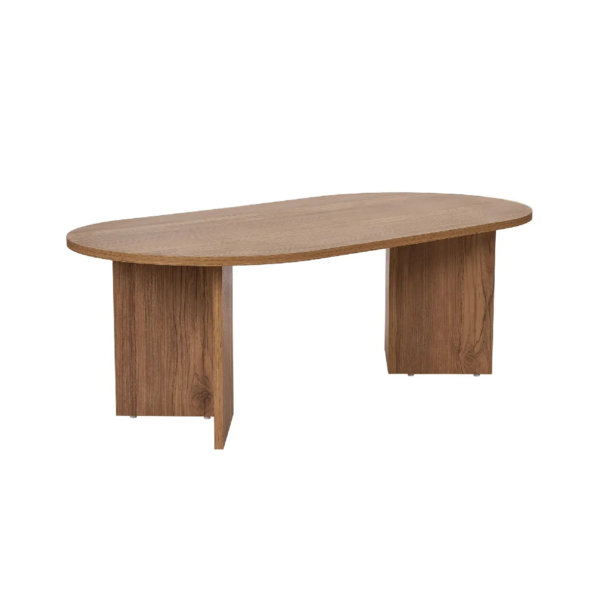 Table basse en bois - 60 x 119 x 40 cm - Chêne