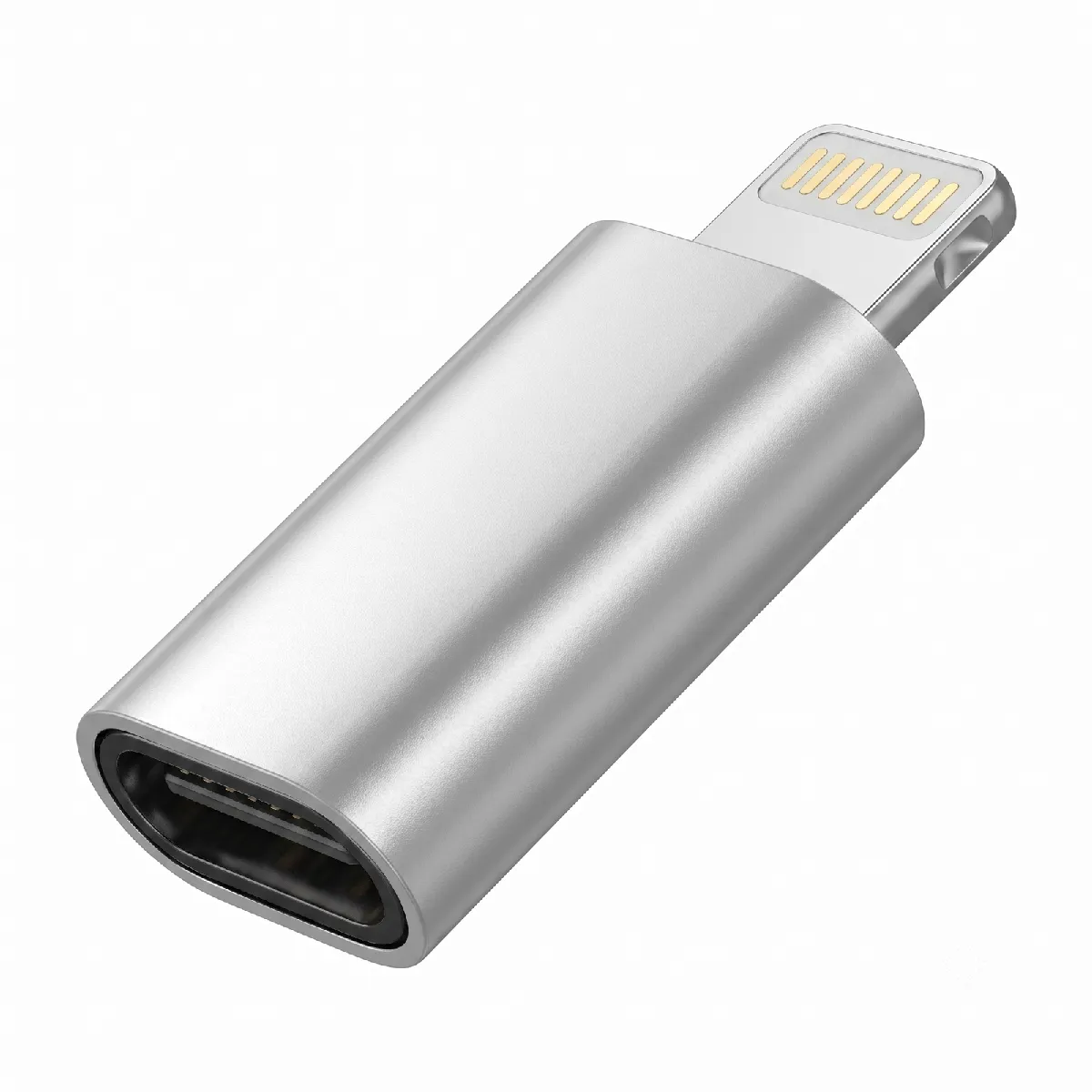 Bluestar Argent Blue Star Adaptateur Convertisseur Usb-C Vers Lightning Pour Iphone Et Ipad