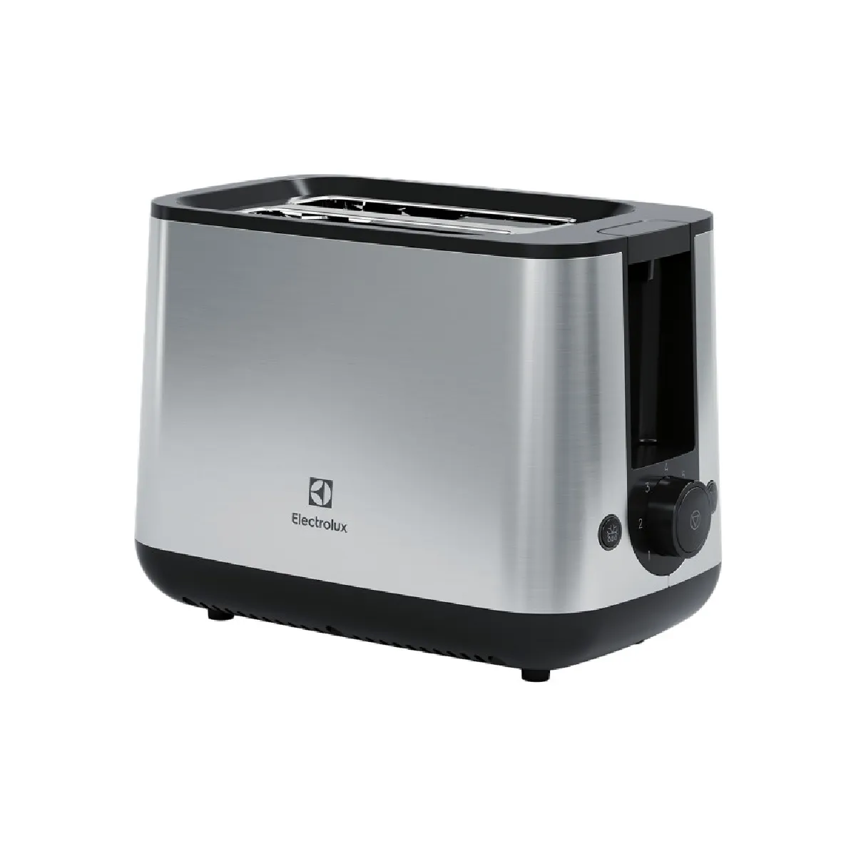 Grille-Pain Electrolux E3T1-3ST – 2 Tranches, 800W, Acier Inoxydable - vue 2