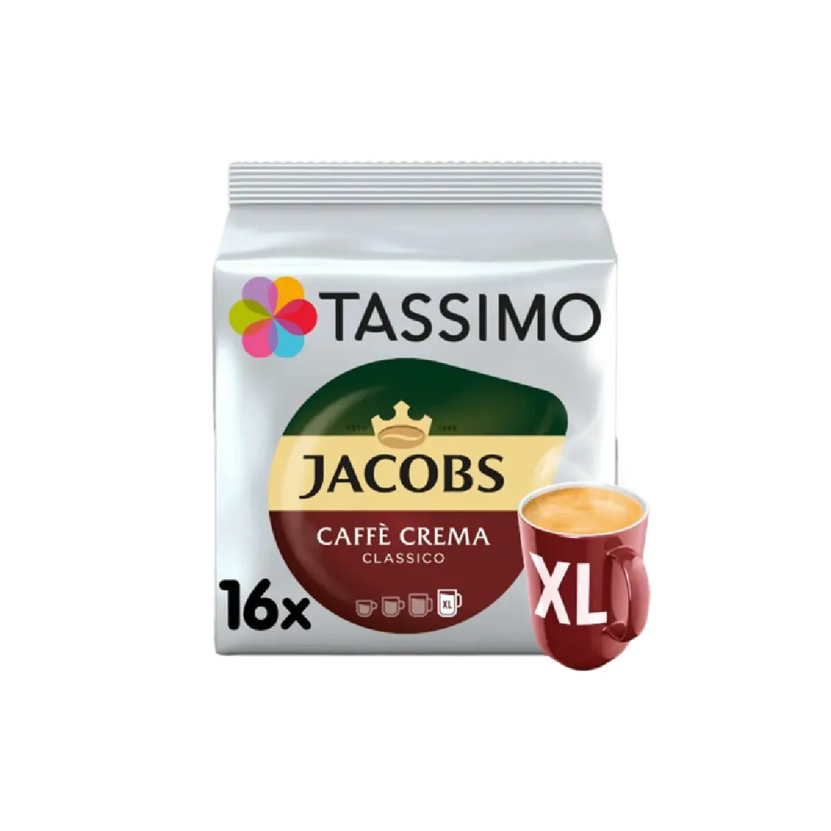 Jacobs Capsules café Tassimo Caffè Crema Classico - vue 4