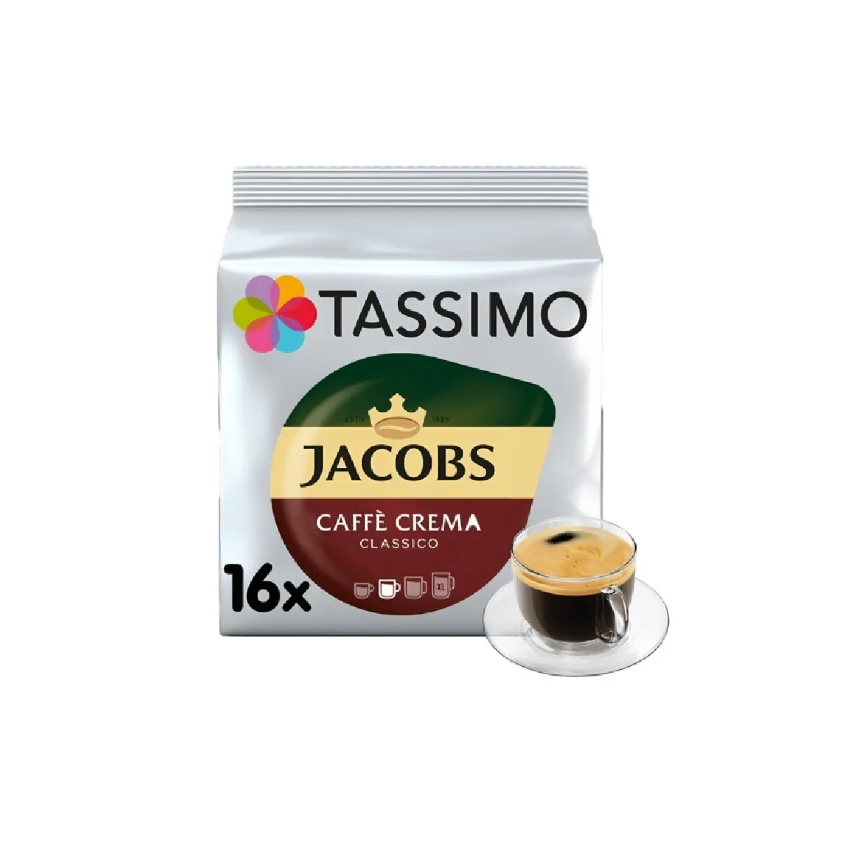 Tassimo Capsules café Caffè Crema Classico 16 dosettes - vue 4
