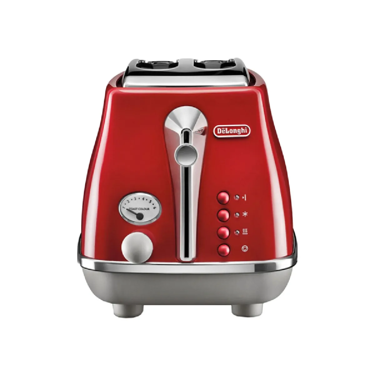 Grille-Pain De'Longhi CTOC2103.R – 2 Tranches, 900W, 3 Fonctions - vue 2