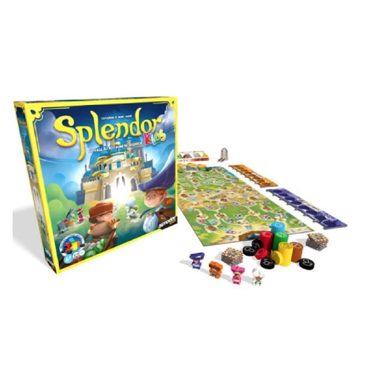Asmodee Jeu de Plateau Splendor Kids 5+ 20 min 4 Joueurs