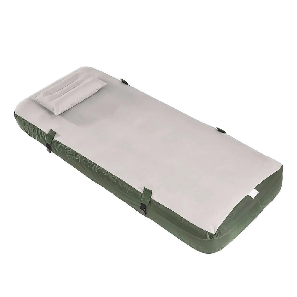 SOBUY  Lettino prendisole gonflable vert fonc&eacute; 191x76x22 cm OGS32-II-GR-P01