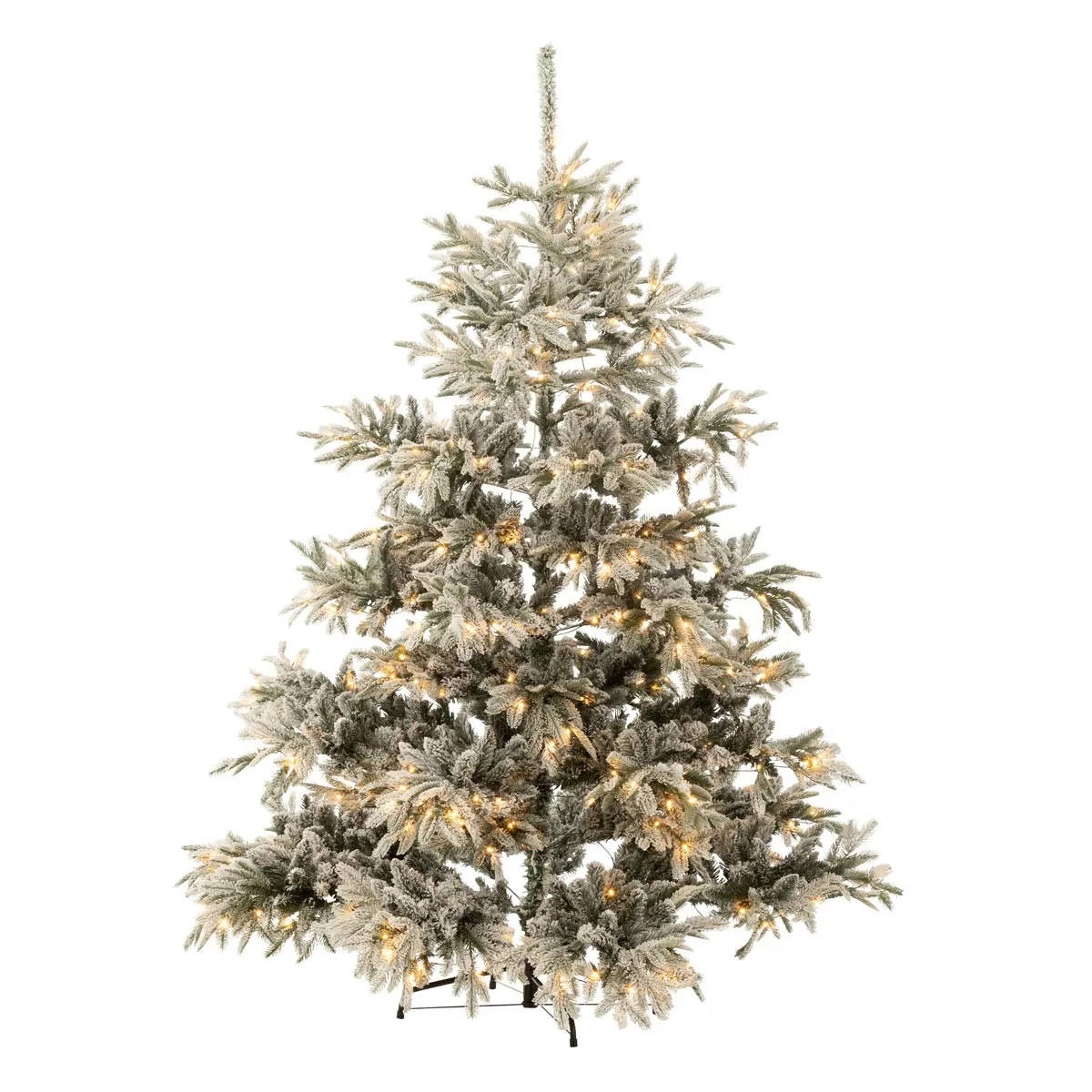 Sapin de No&euml;l Artificiel 420 LED Barton 240cm Vert