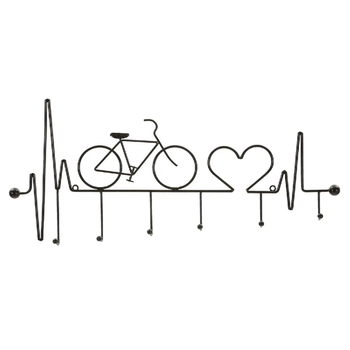 Mauro Ferretti Unisex Noir Cintre Murale Vélo - Image 3