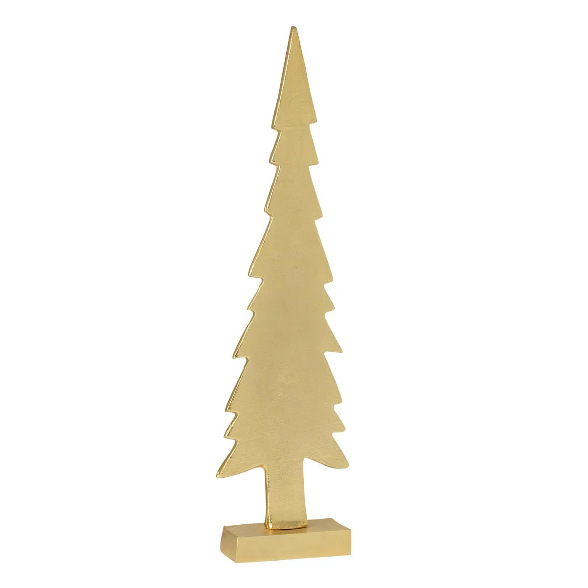 Sapin de No&euml;l en M&eacute;tal Gold 51cm Dor&eacute;