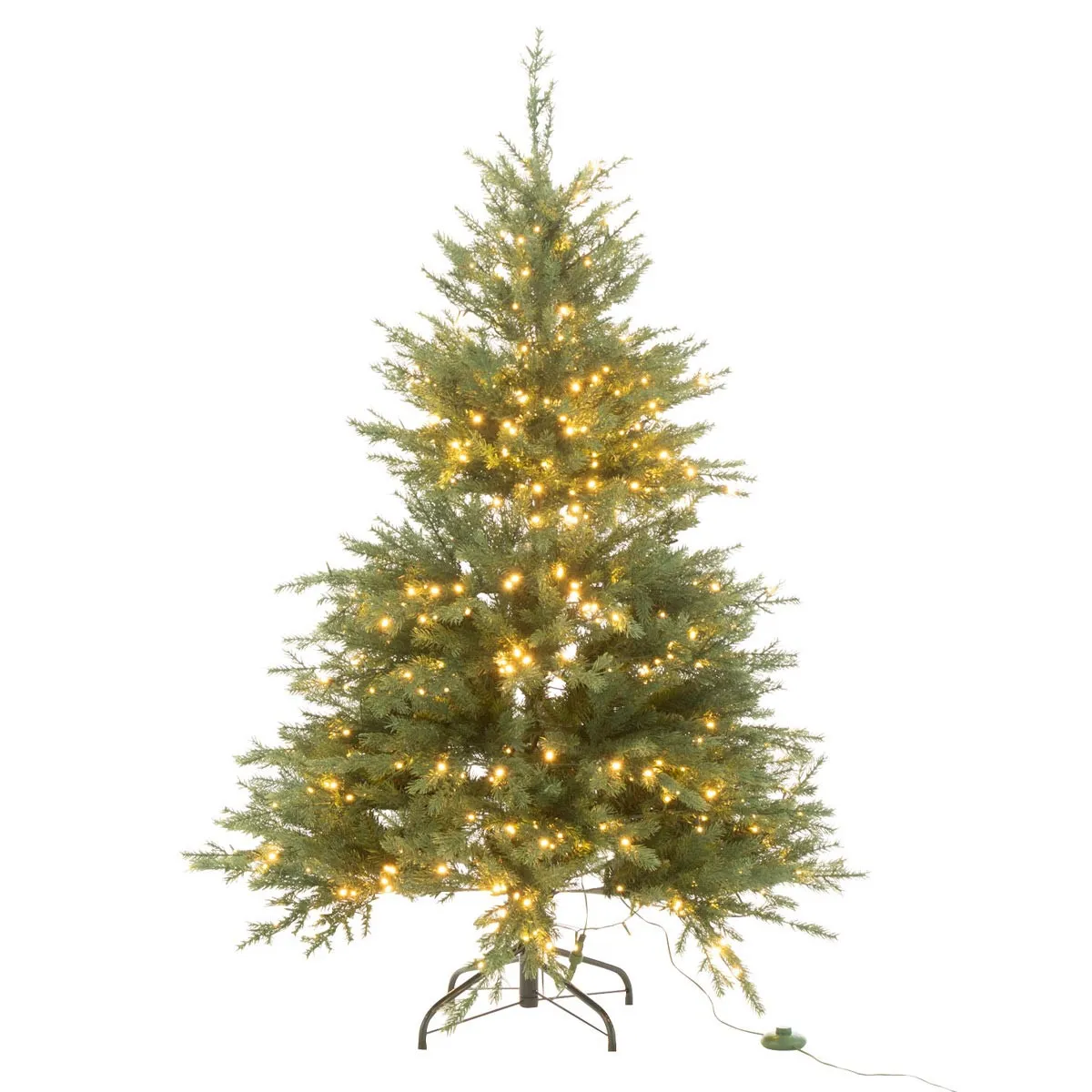 Sapin de No&euml;l Artificiel 600 LED Prince 150cm Vert