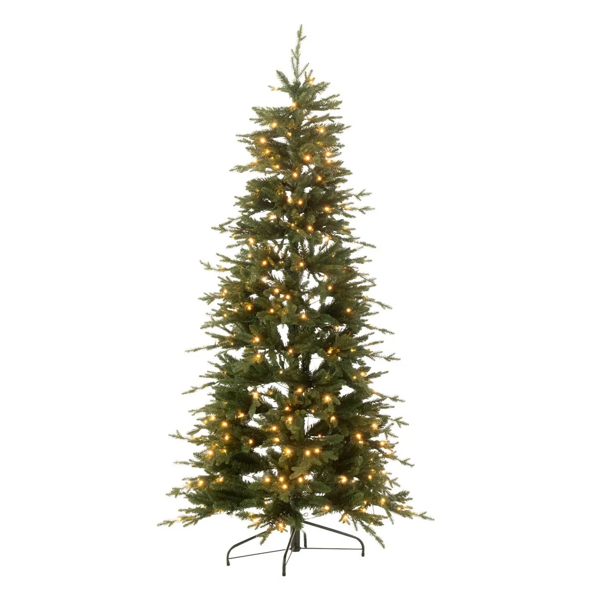 Sapin de No&euml;l Artificiel 300 LED Marquis 210cm Vert