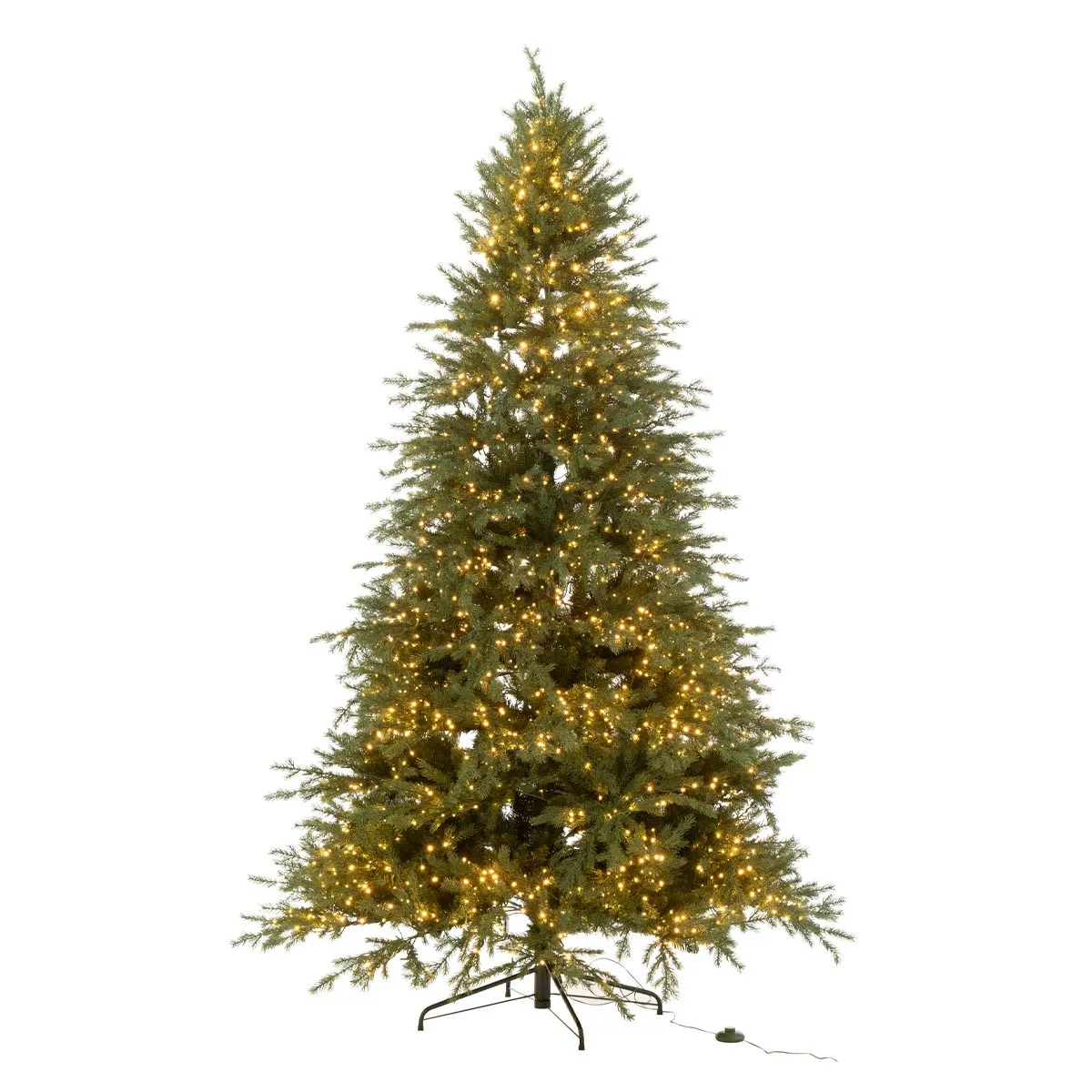 Sapin de No&euml;l Artificiel 3000 LED Prince 225cm Vert