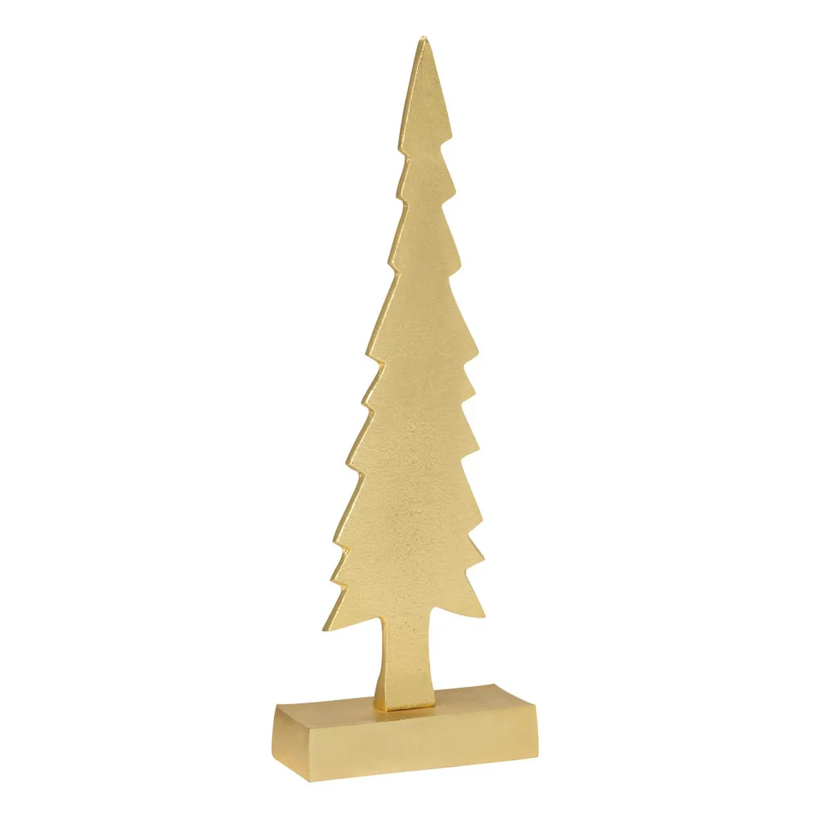 Sapin de No&euml;l en M&eacute;tal Gold 32cm Dor&eacute;
