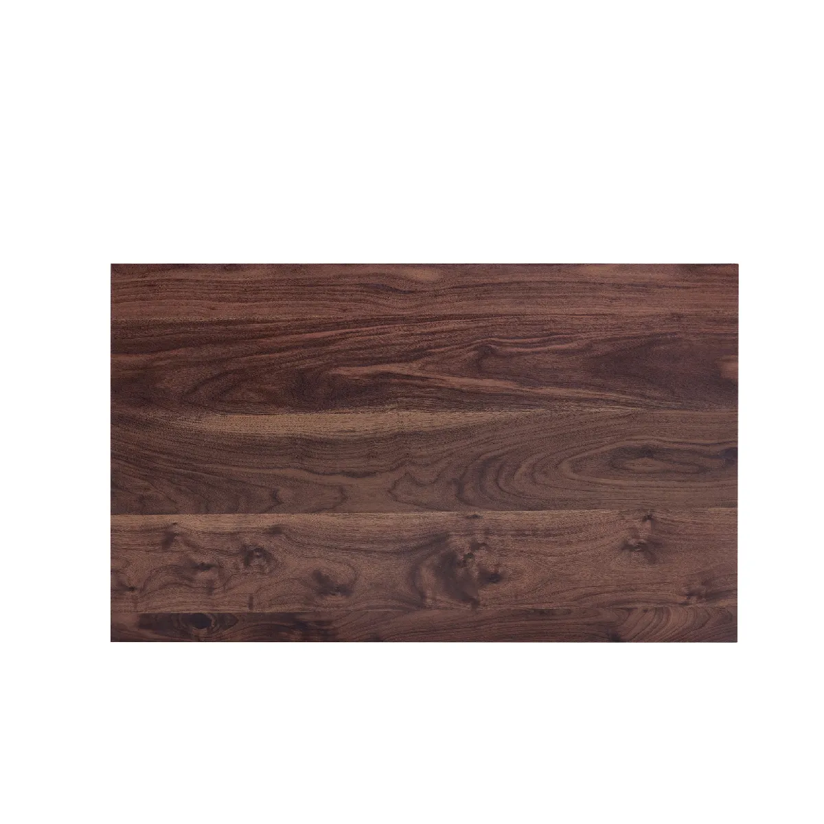 Table basse 90/50/30 cm noyer en MDF sans montage