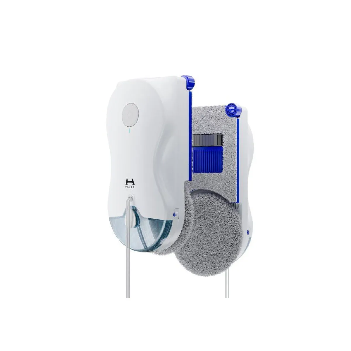 HUTT  W10 Robot lave-vitre blanc - Nettoyage sans traces - 10 cm/s - 80 ml