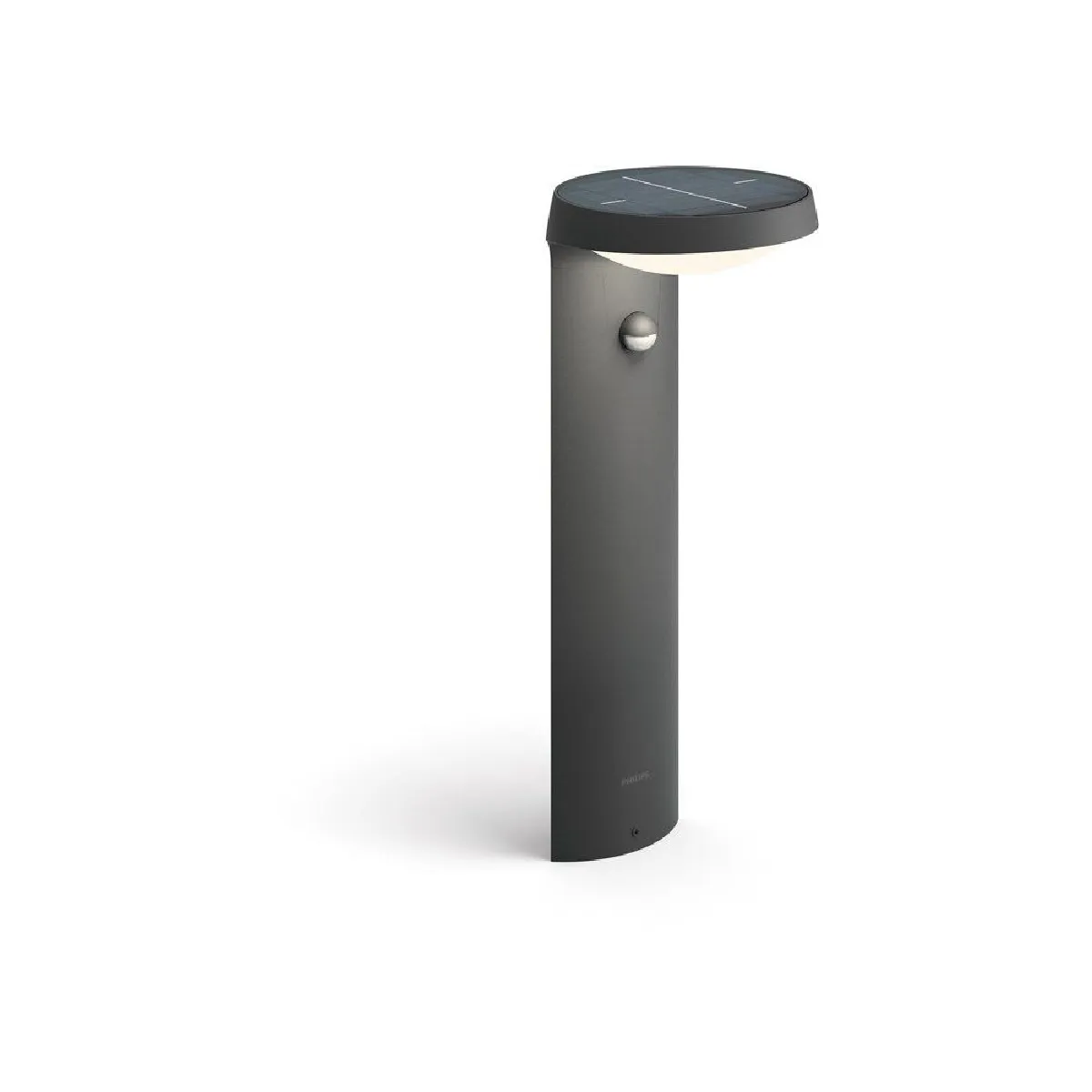 Philips Tyla Solar - Borne éclairage chemin - 1,2 W - 4000 K - Anthracite