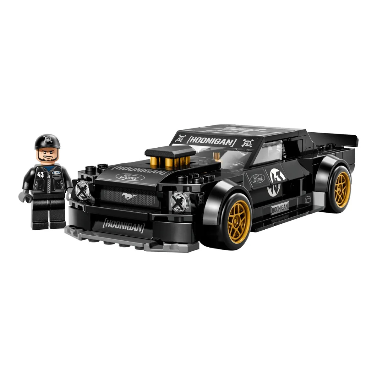 LEGO Speed Champions La Ford Mustang Hoonicorn V1 de 1965 77262 - vue 7