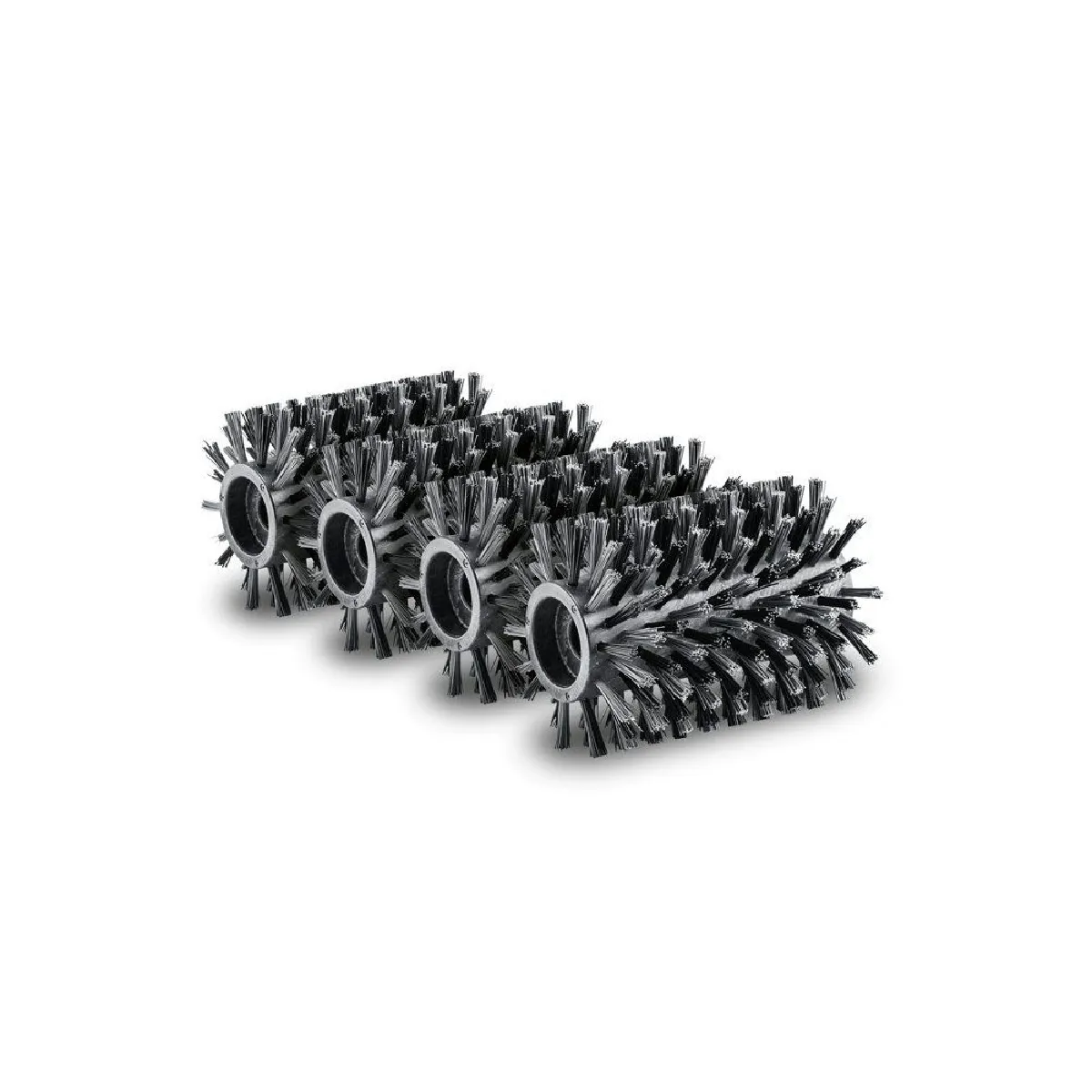 Kärcher PCL 6 - Lot de 4 brosses rouleaux pour terrasse - Bois et composite