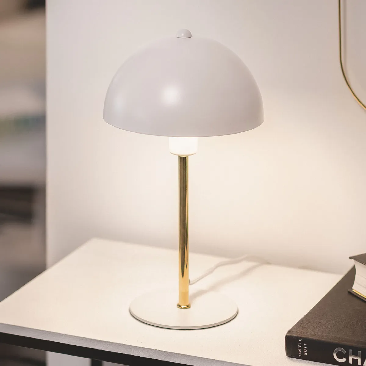 Lampe de bureau Techbrey Techbrey lampe poser wavuli blanc