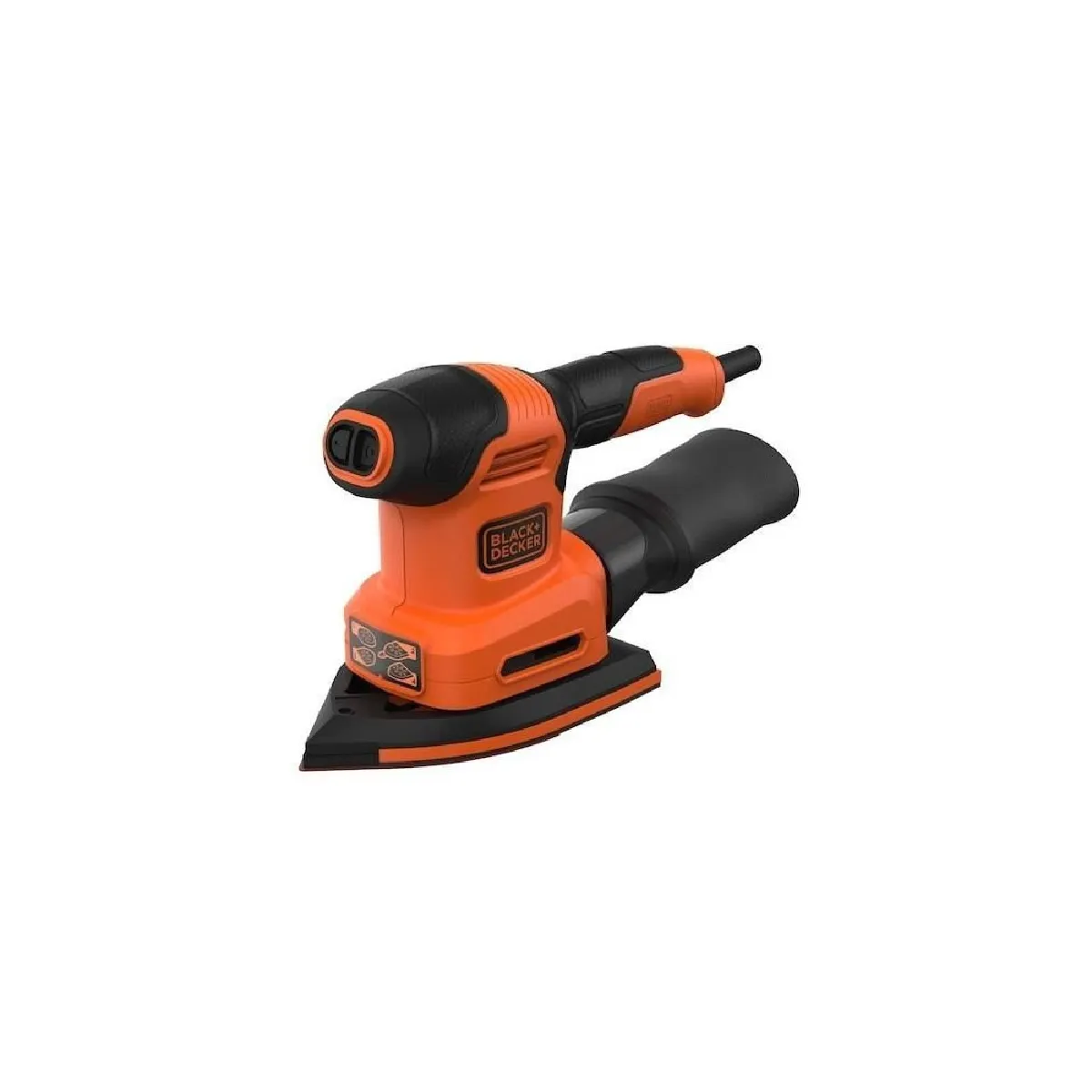 +DECKER BEW200K QS Ponceuse excentrique Vitesse variable