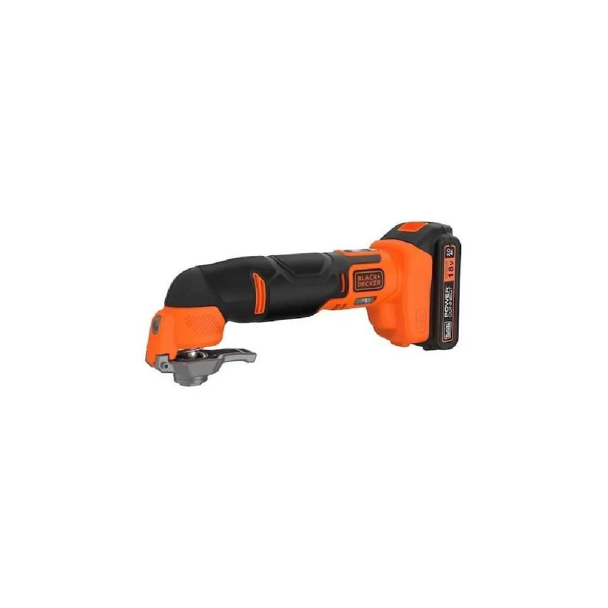 +DECKER BDCOS18D1K QW Outil multifonction oscillant 18V Kit 20 accessoires
