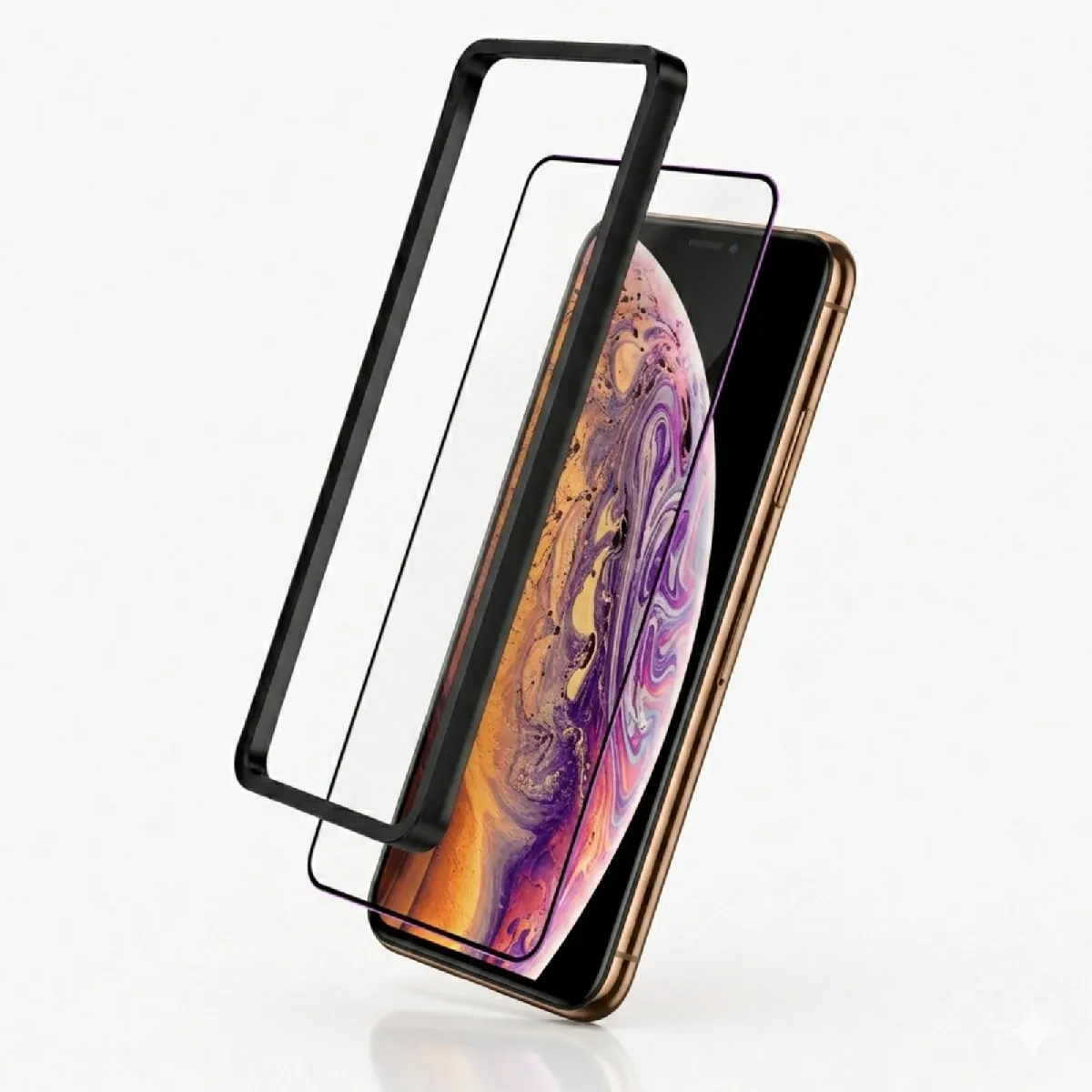 3Mk Noir Verre Trempé Iphone 11 Pro Max / Xs Max / Transparent