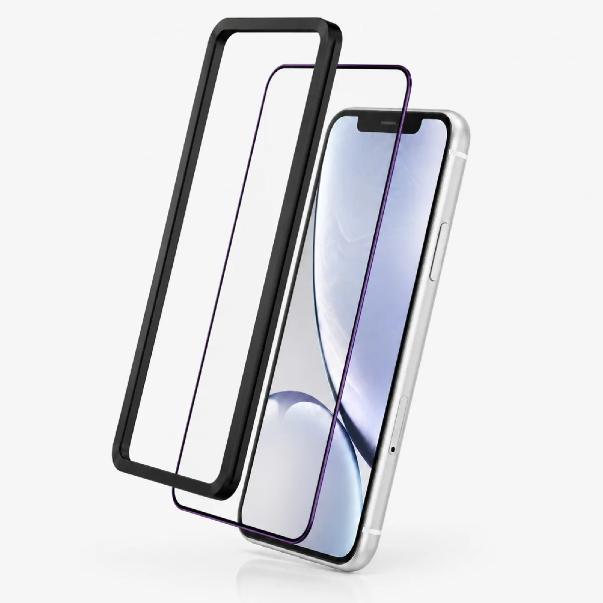 3Mk Noir Verre Iphone 11 / Iphone Xr / Transparent