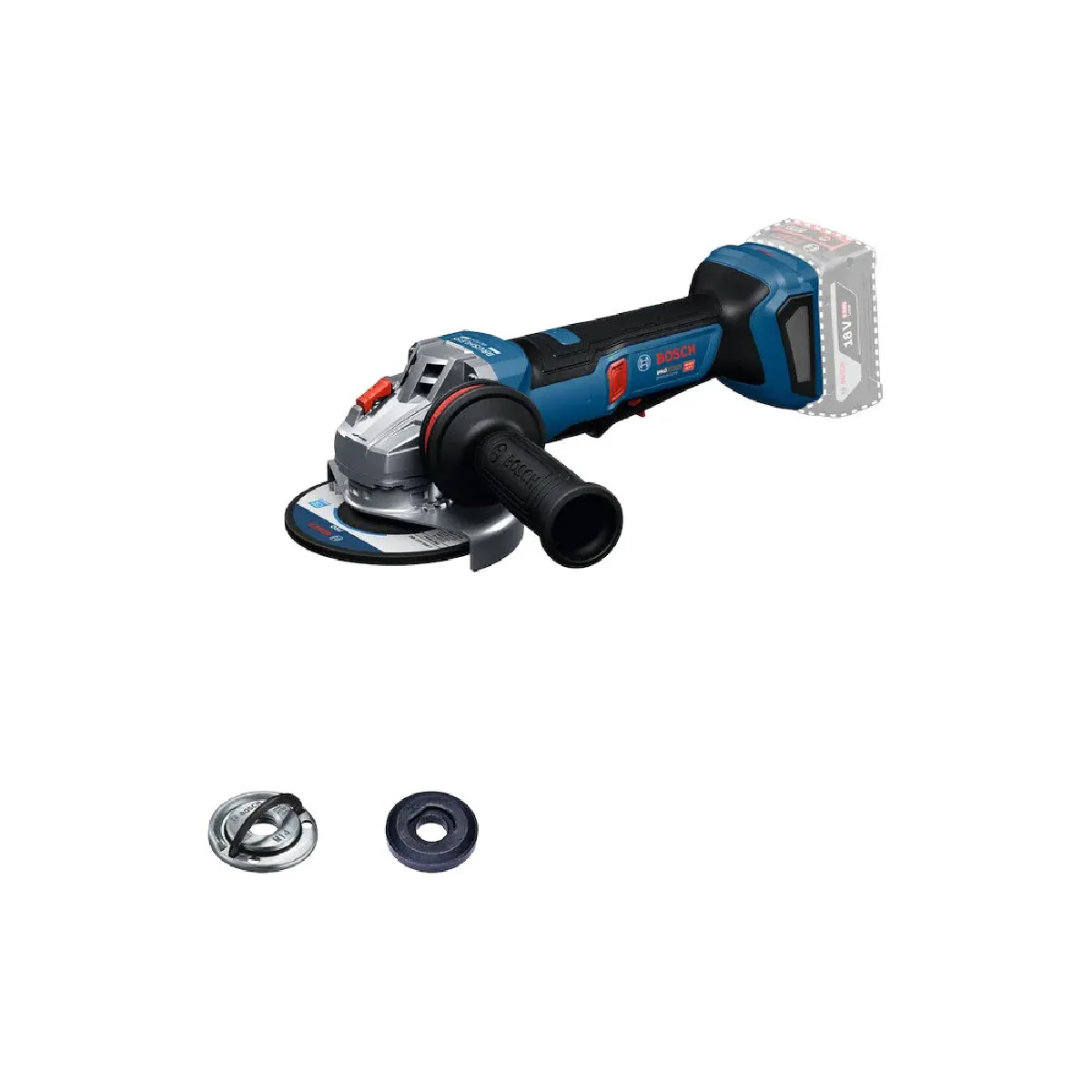 Bosch GWS 18V-11 PS - Meuleuse d’angle sans fil 125 mm