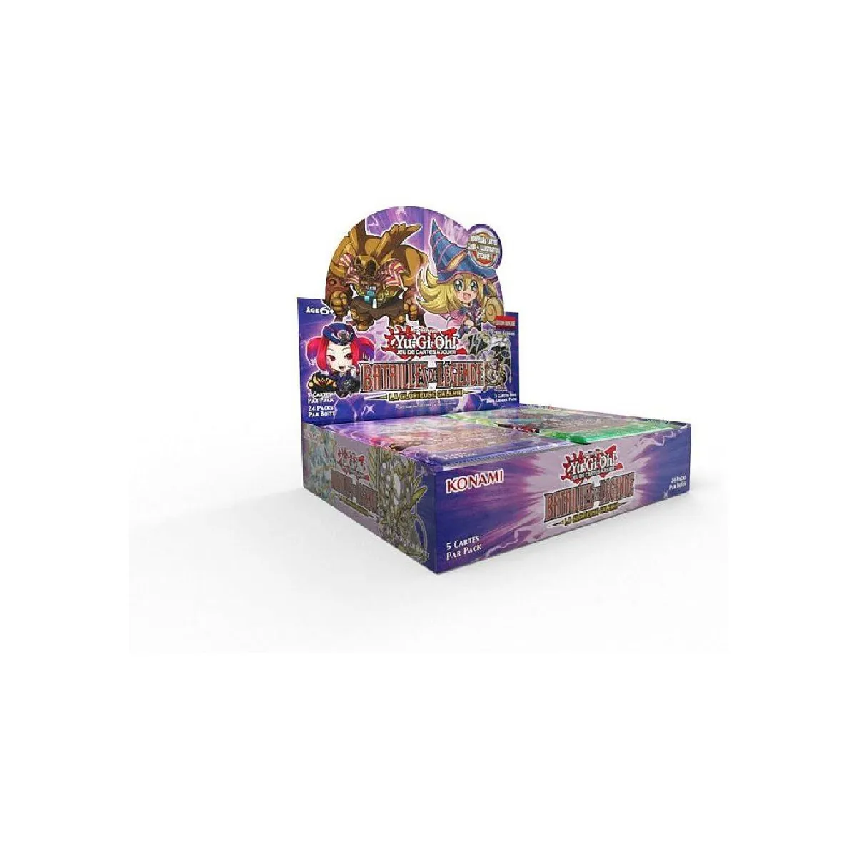 Yu-Gi-Oh Yu-Gi-Oh! Battles Of Legend : La Glorieuse Galerie - Boîte 24 Boosters Fr