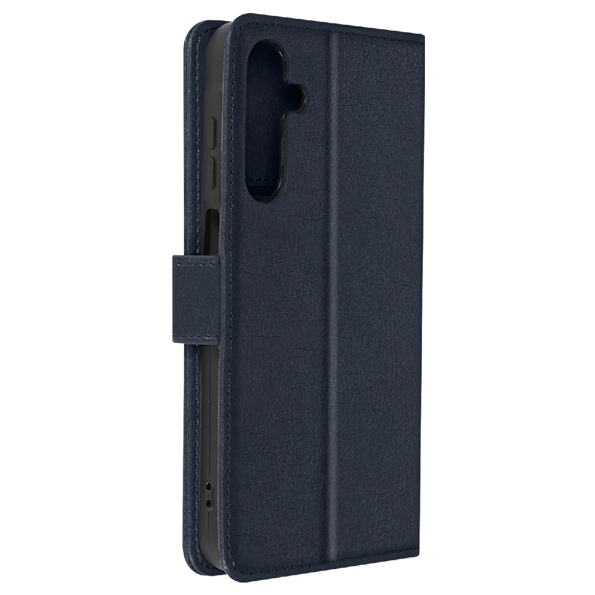 Avizar Bleu Étui Pour Samsung Galaxy A25 Portefeuille Et Support Vidéo Nuit