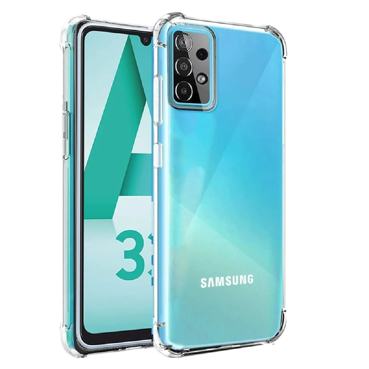 Xeptio Coque Antichoc Samsung Galaxy A53 5G - Transparent