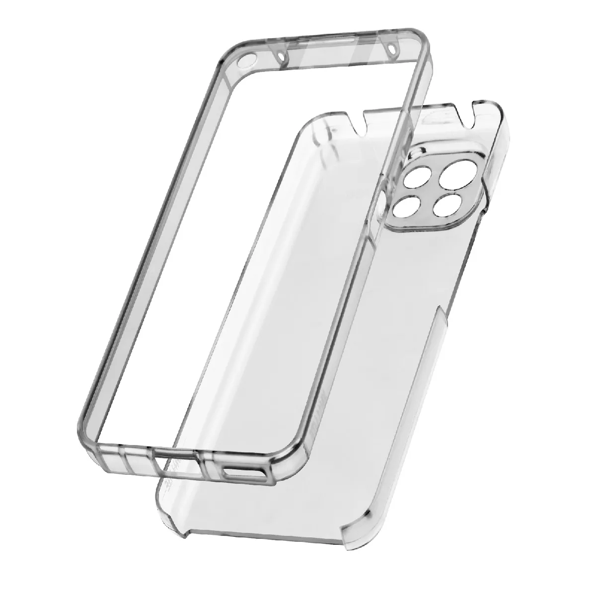 Avizar Coque Xiaomi Mi 11 Lite Et 11 Lite 5G Ne Rigide Et Avant Transparent