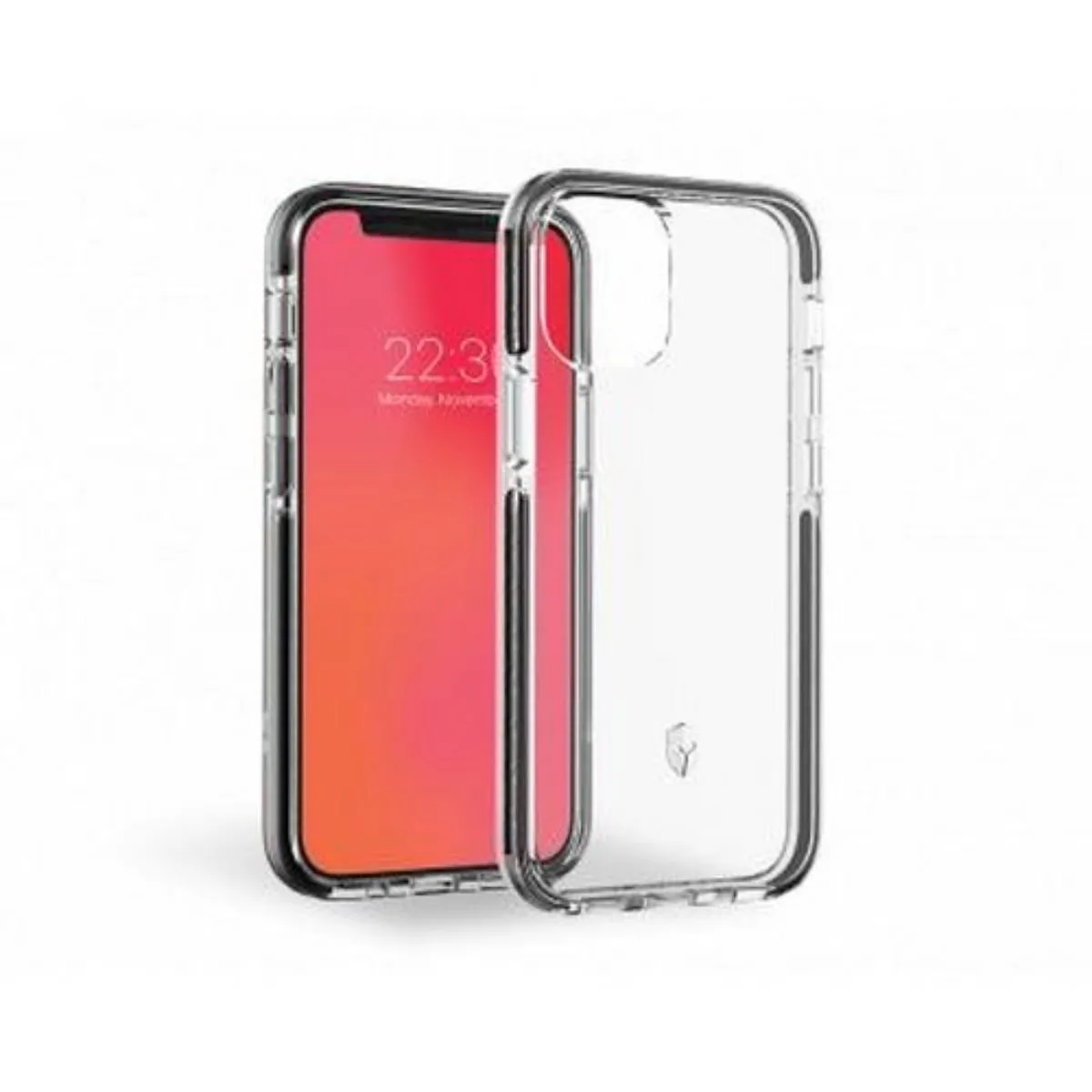 FORCE  Case Coque Renforc&eacute;e pour iPhone 12 mini LIFE Transparent