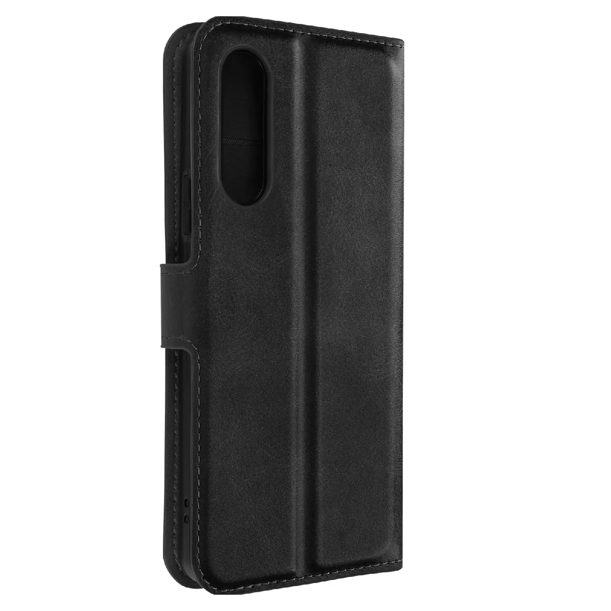 Avizar Noir Étui Pour Sony Xperia 10 V Et 10 Vi Portefeuille Fonction Support
