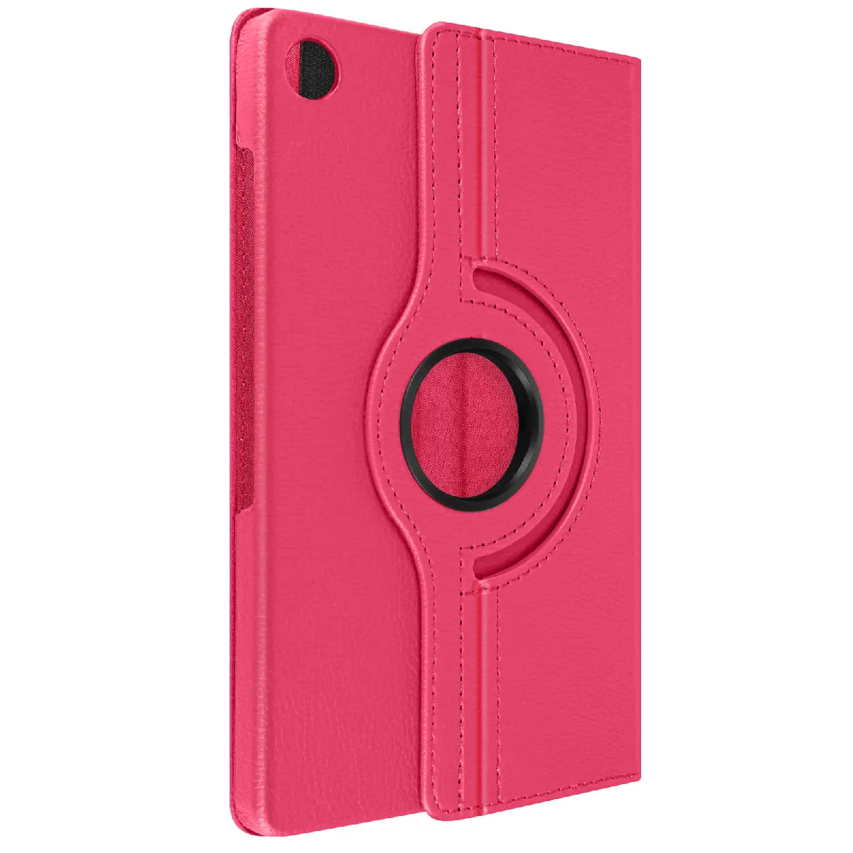 Avizar - Etui Folio pour Samsung Galaxy Tab A9 Plus - Support Rotatif - Rose - Image 3
