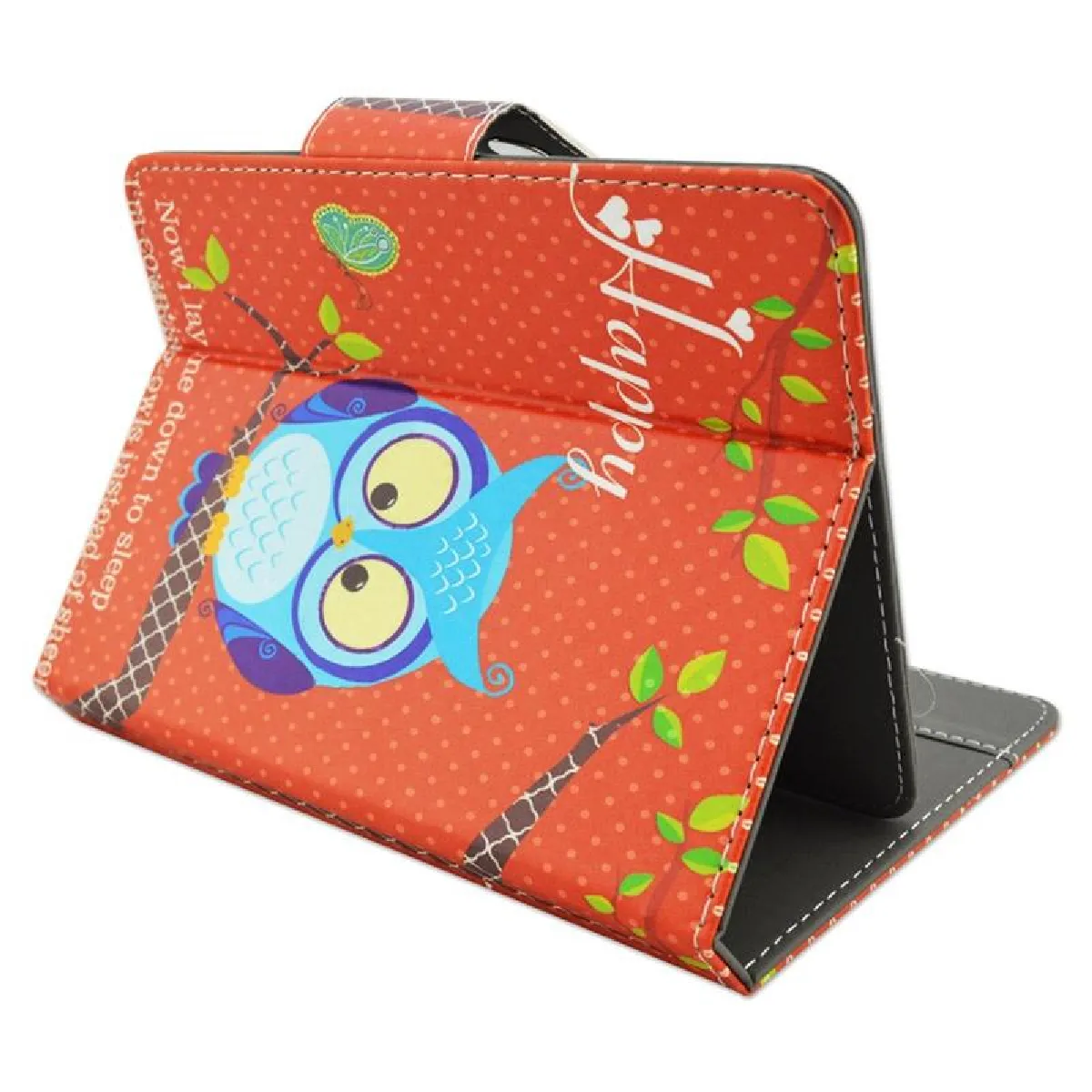 Generique Housse Universelle Protection Tablette 7 Pouces Etui Horizontal Motif Chouette Yonis - Image 3