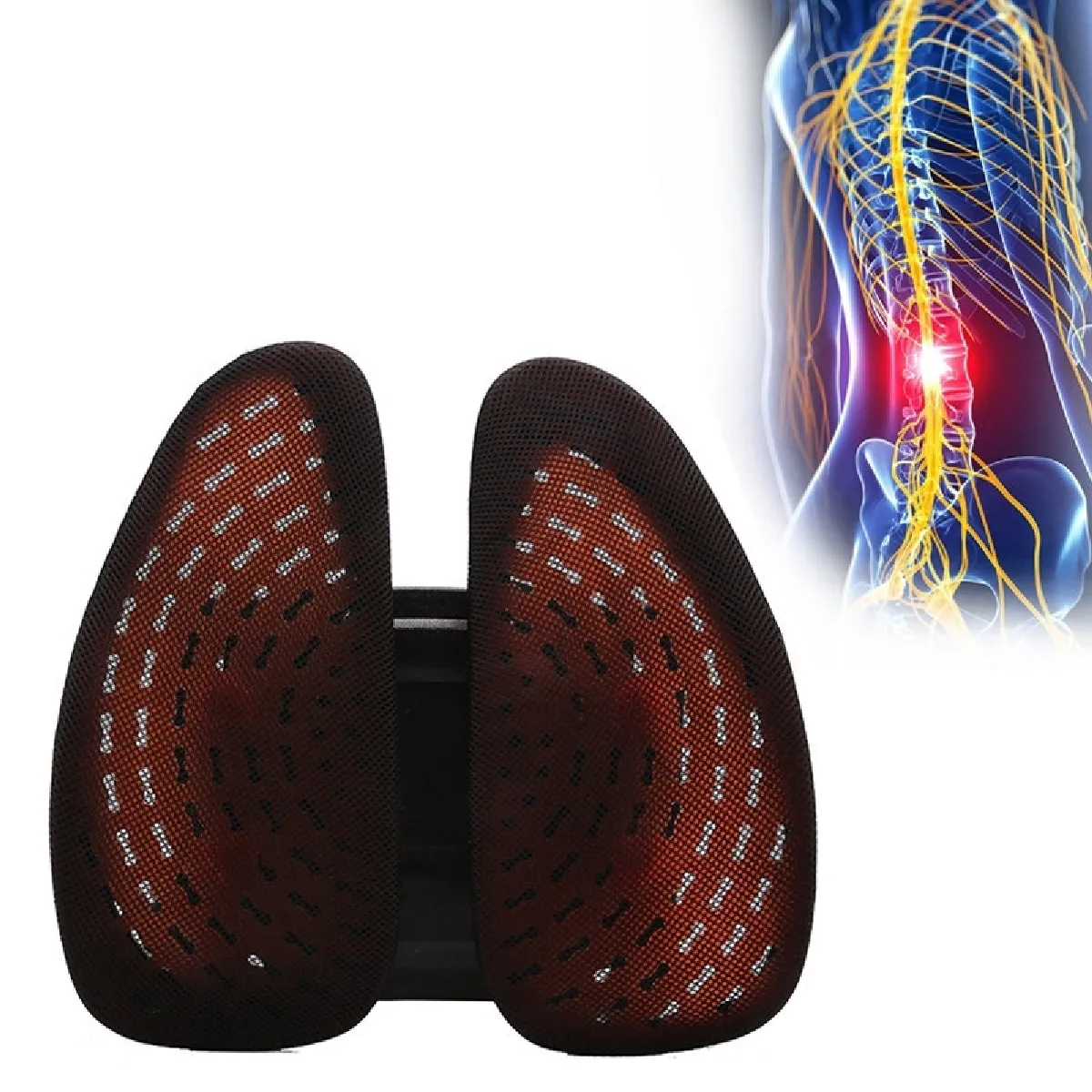 Meilleurs prix pour Coussin Lombaire   Soie Glacée