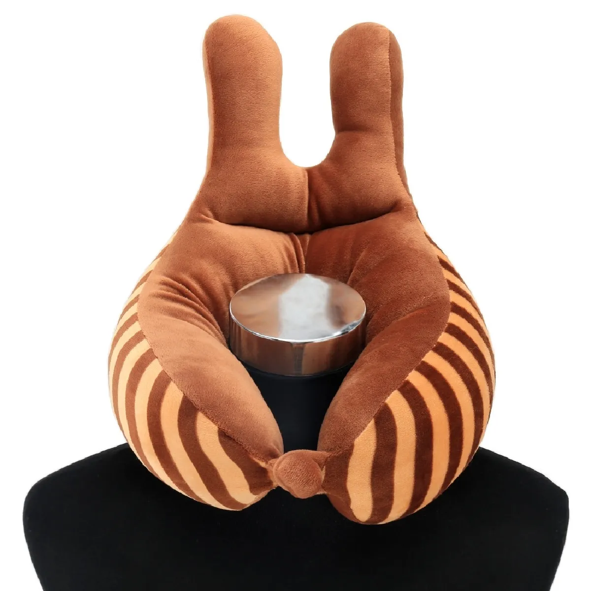 Comparer les prix de Oreiller cervical en coton respirant forme de U d'escargots