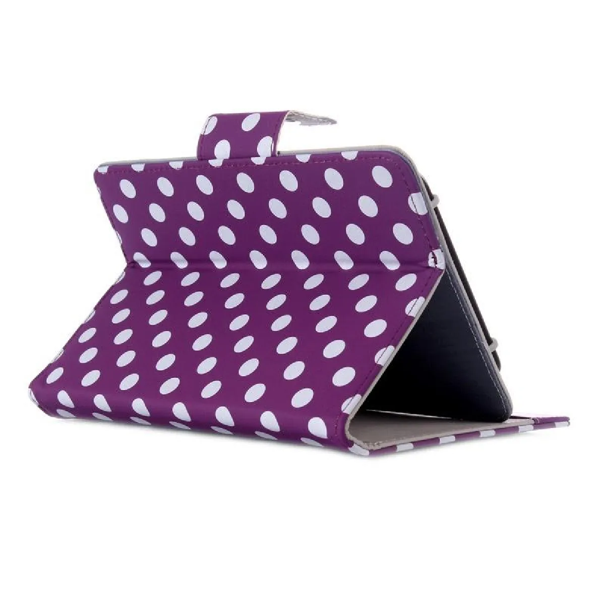 Yonis Violet Housse Universelle En Similicuir Pour Tablette 7 Pouces