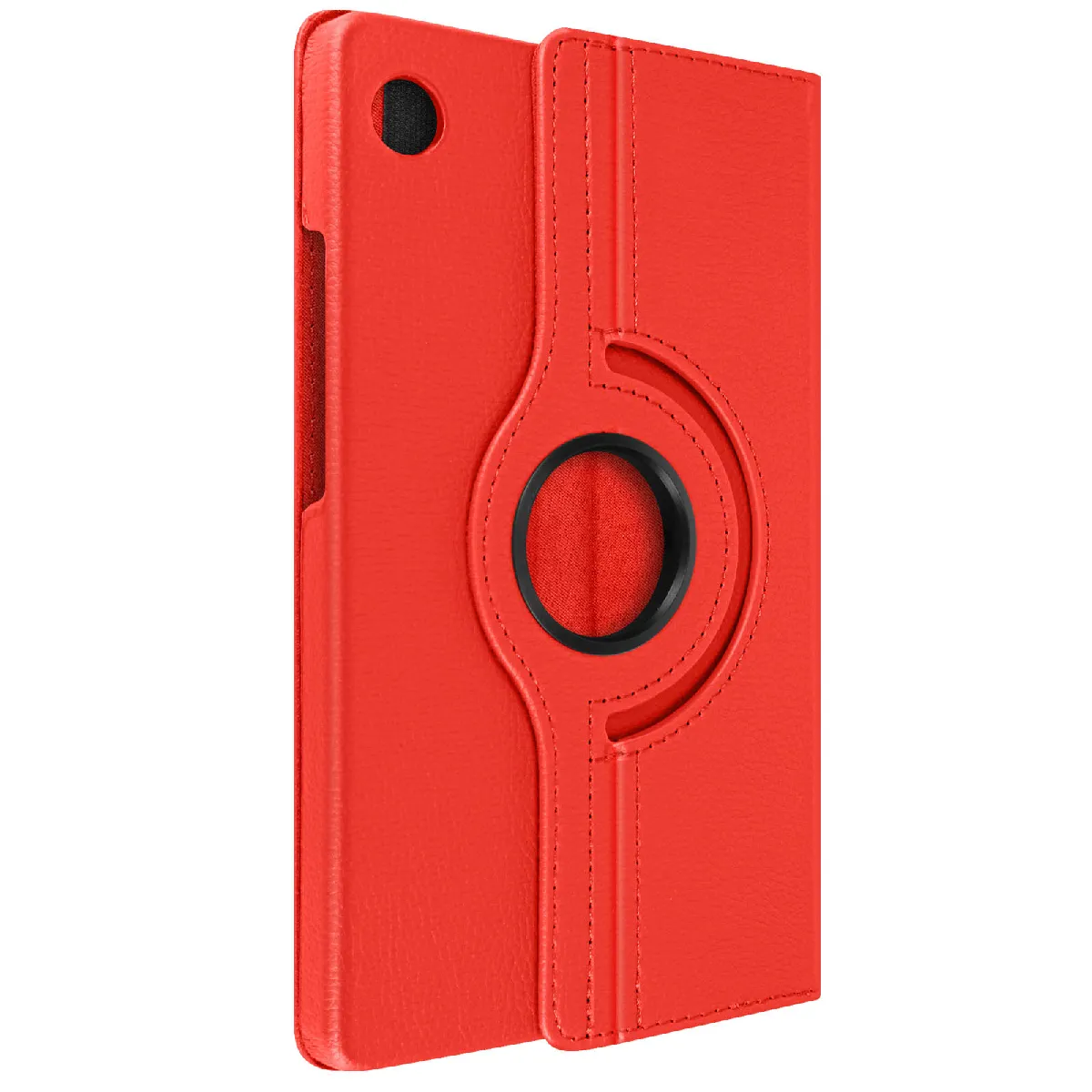Avizar Étui folio pour Samsung Galaxy Tab A9 et Tab A11 avec Support rotatif Rouge