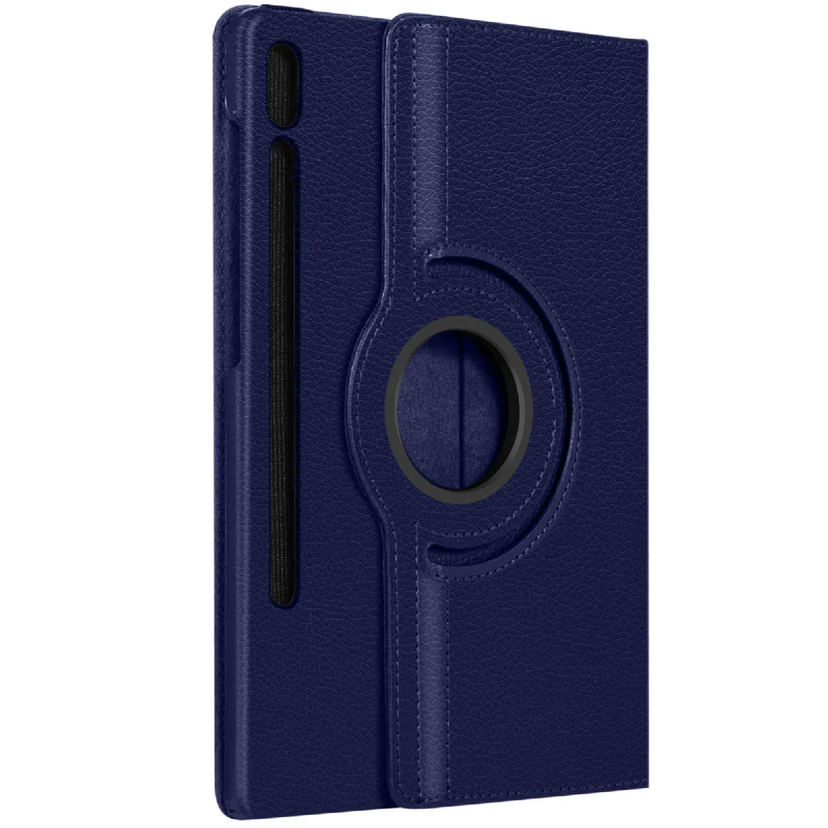 Avizar Étui Integrale pour Galaxy Tab S9 avec Support Orientation 360° Bleu nuit