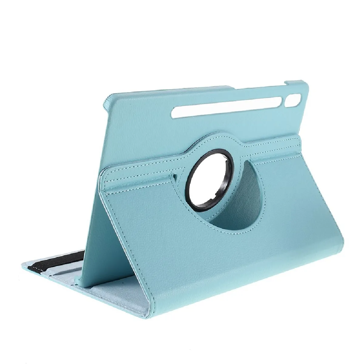 Générique Bleu Étui Tablette Avec Support Rotatif Pour Samsung Galaxy Tab S6