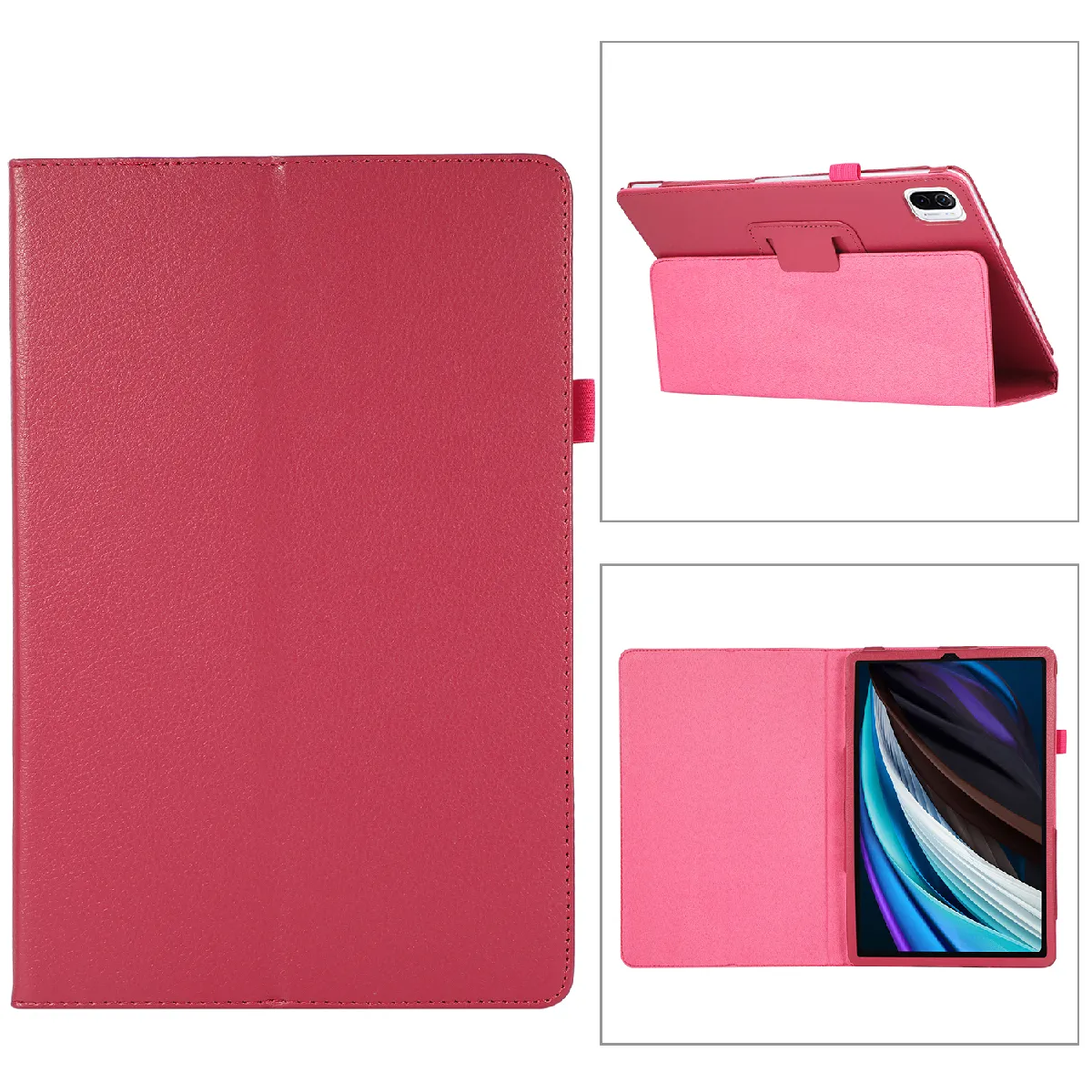 Xeptio Rose Étui Pour Tablette En Similicuir Pour Xiaomi Pad 5