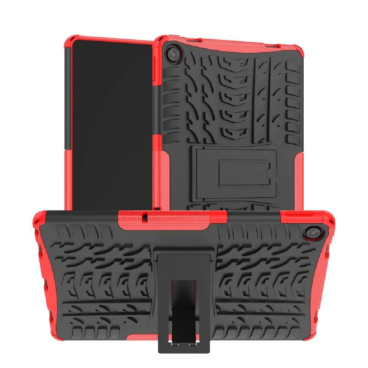 Htdmobiles Rouge Housse Tablette Pour Lenovo Tab M10 Plus 3Ème Génération - 10,6 Pouces