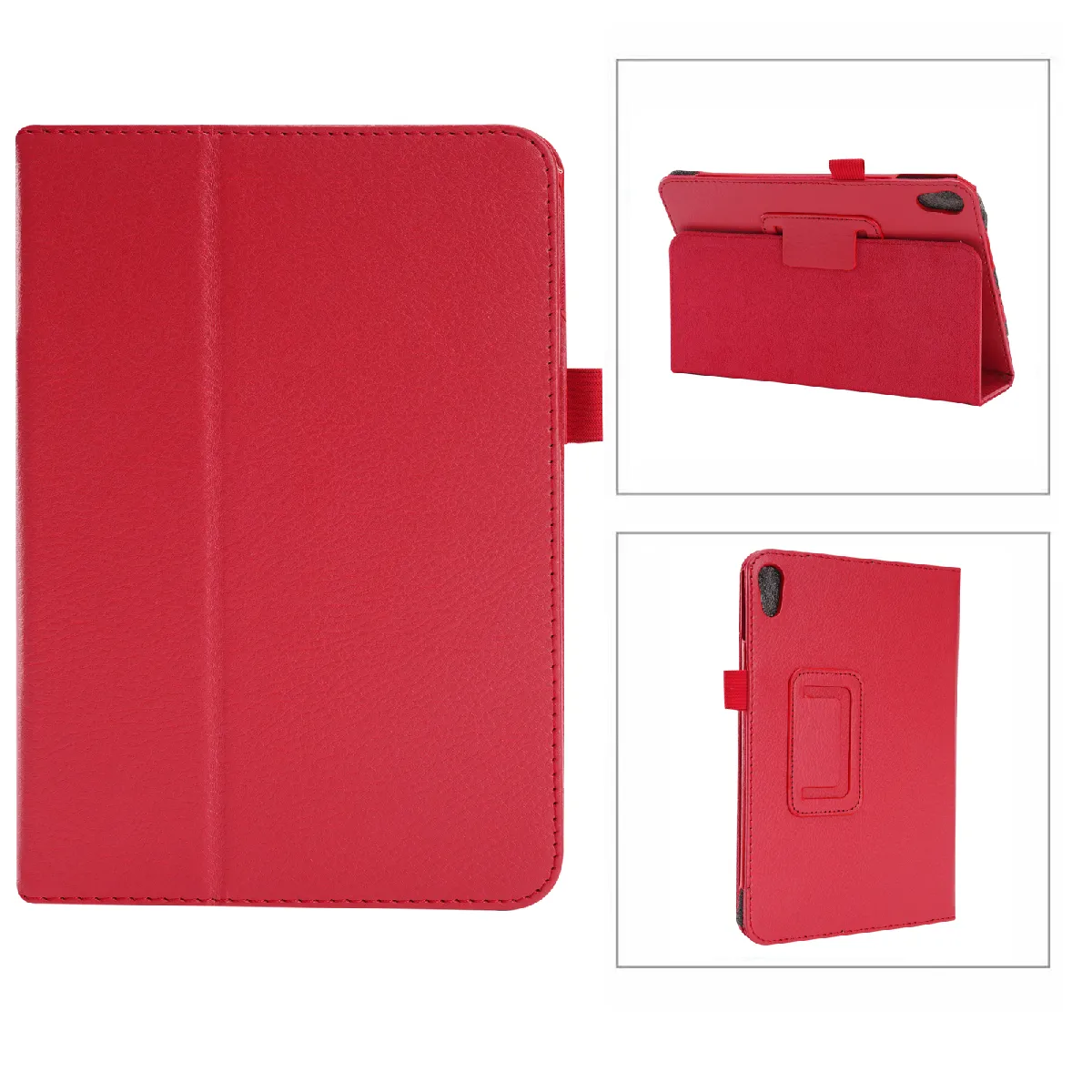 Xeptio Rouge Housse En Similicuir Ultra Slim Pour Apple Ipad Mini 6 2021 - 8,3 Pouces