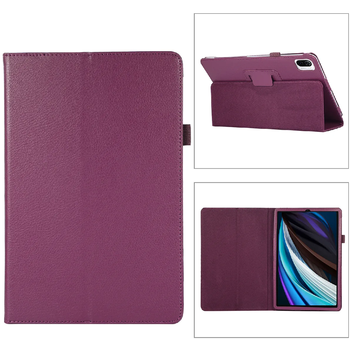 Xeptio Violet Étui Tablette En Similicuir Pour Xiaomi Pad 5 11 Pouces