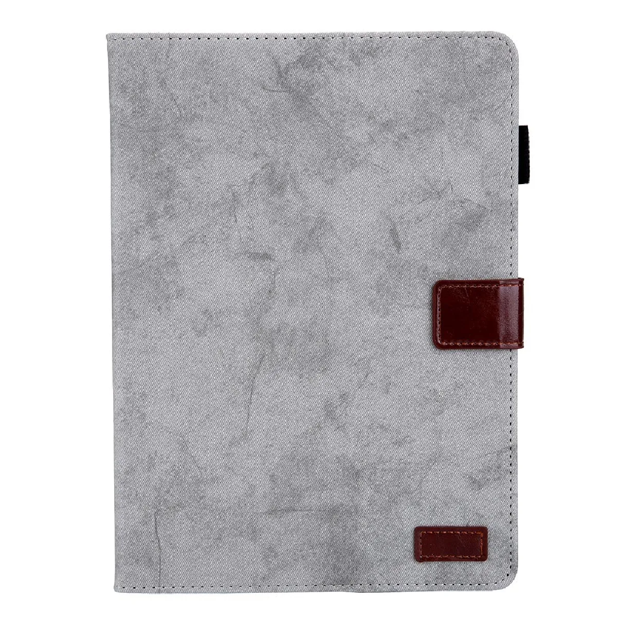 Générique Gris Étui Tablette À Fentes Pour Cartes Pour Apple Ipad (2019) - 10,2 Pouces