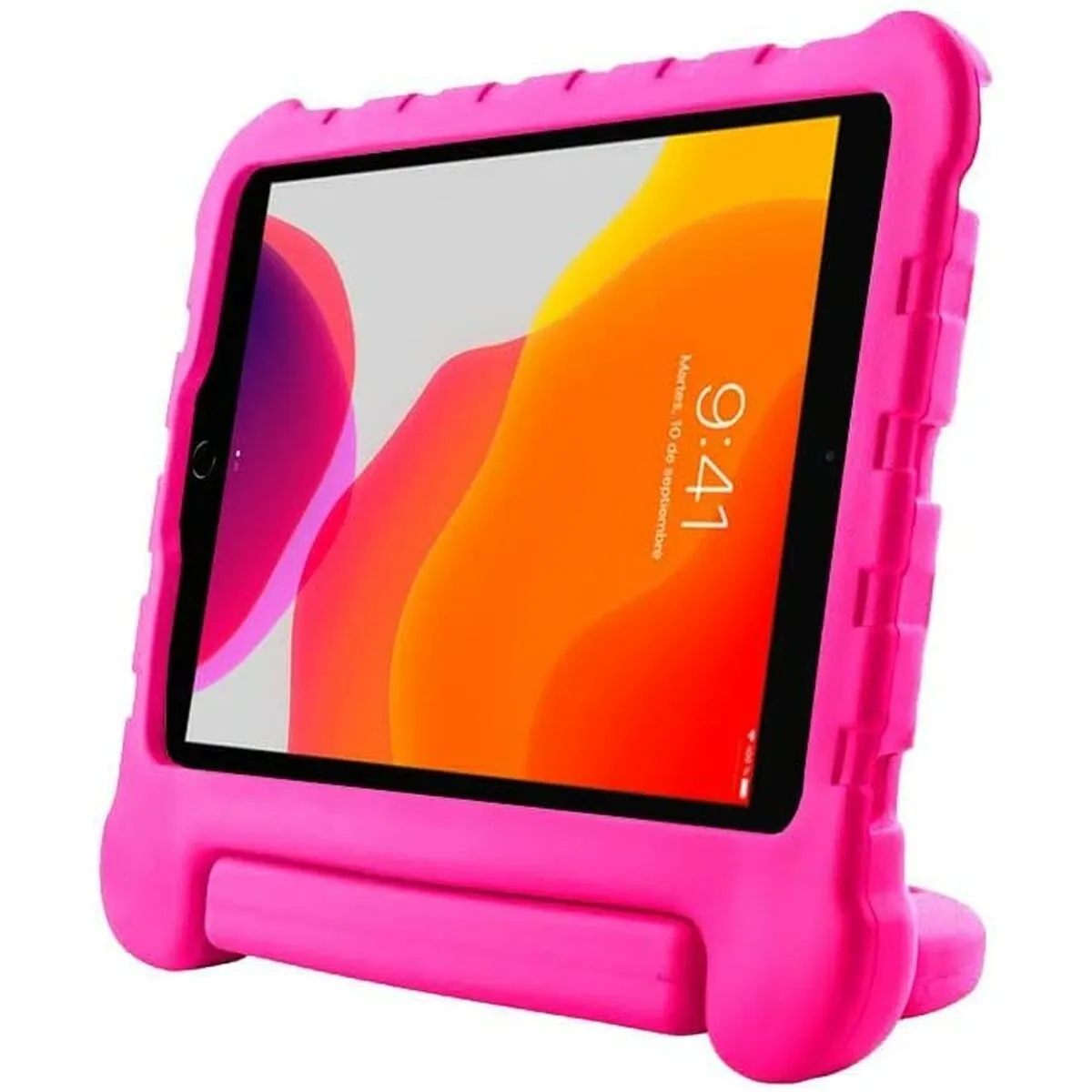 Cool Housse pour tablette en similicuir pour iPad 2 - 10,2 pouces - Rose