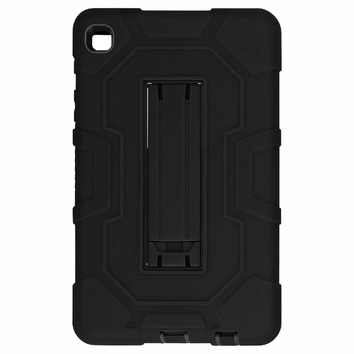 Avizar Noir Coque Samsung Galaxy Tab A7 Lite Antichoc Béquille Support